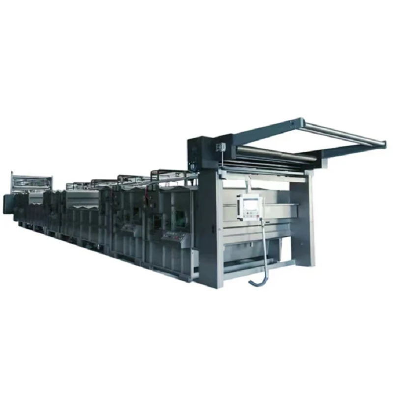TEXTILE FLAT TYPE WASHING MACHINE